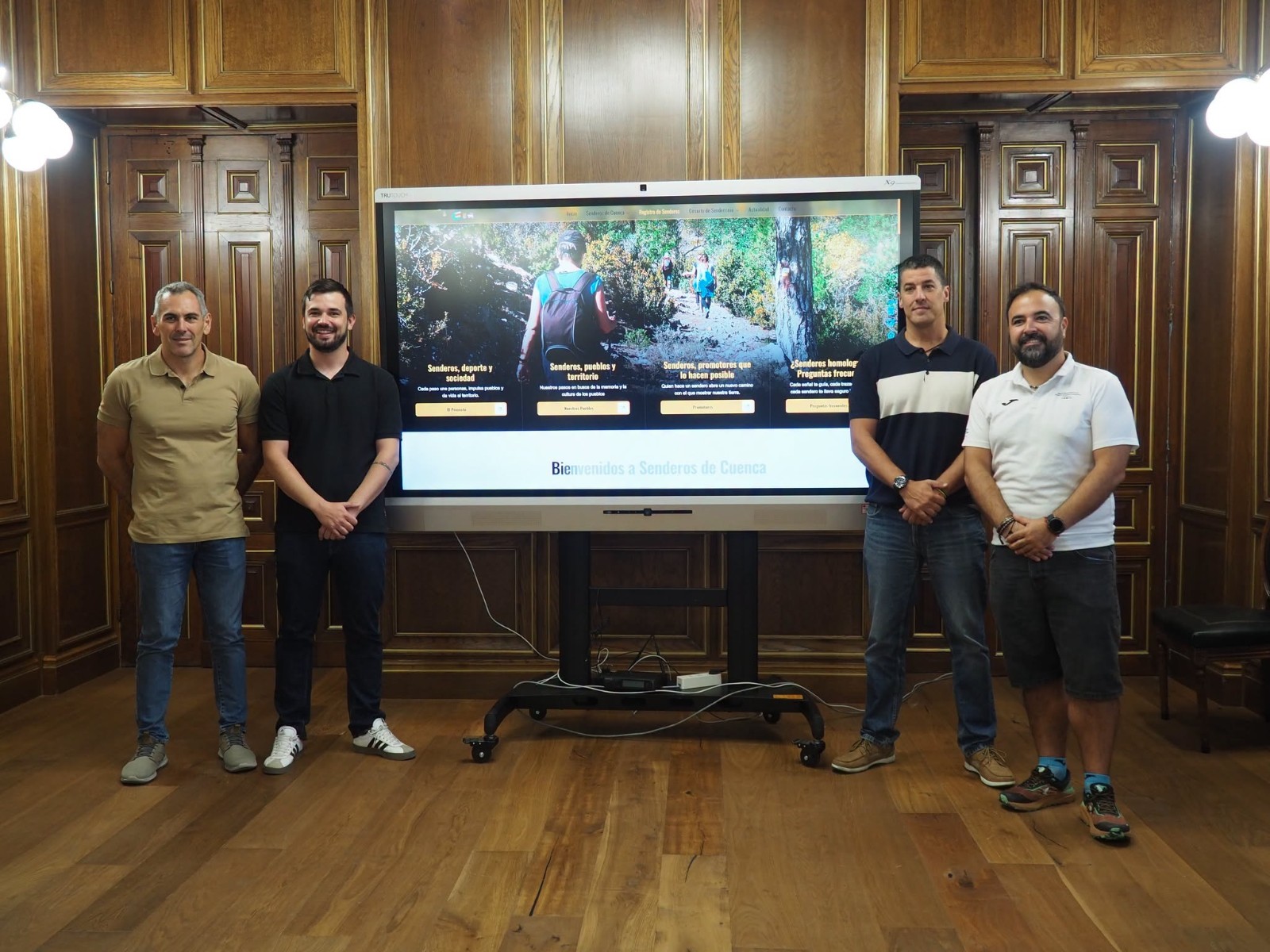 La Diputación de Cuenca renueva la web de Senderos de Cuenca para hacerla más completa, intuitiva y accesible
