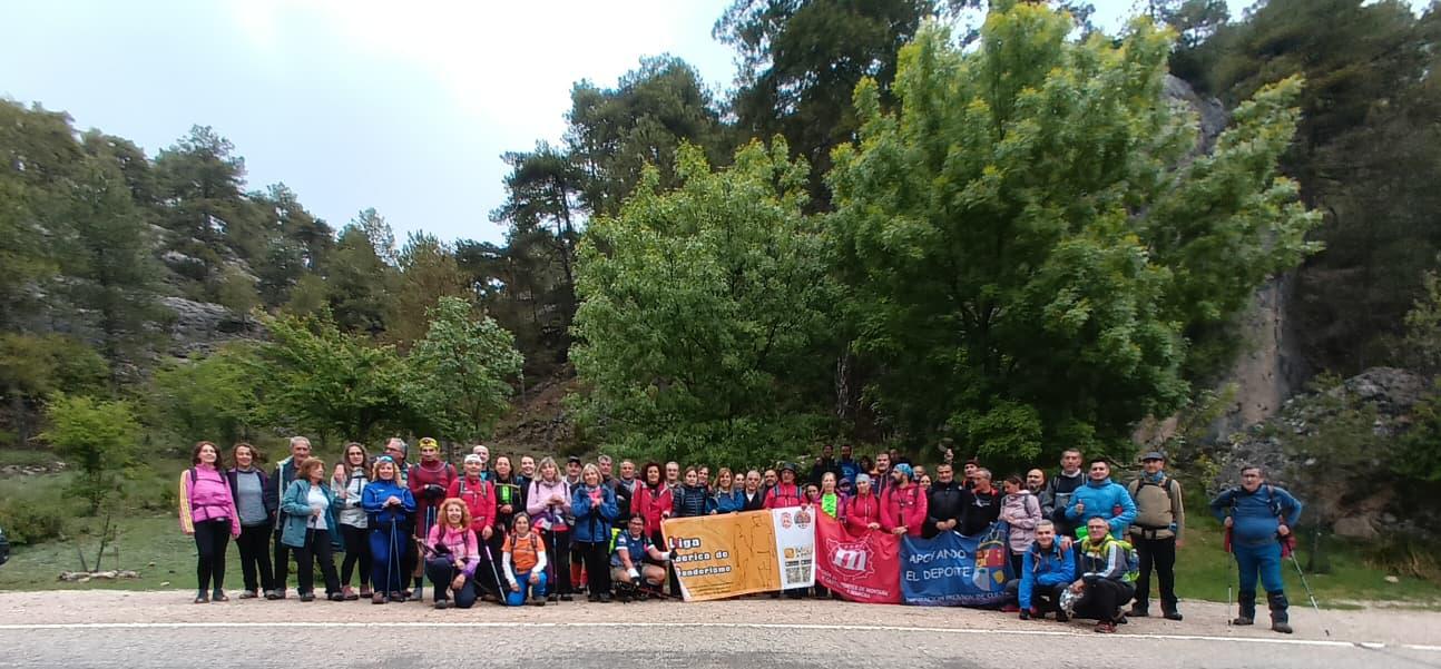 La III Edición del Circuito de Senderismo - Diputación de Cuenca celebra su actividad de resistencia recorriendo el gr 66 entre uña y la capital de cuenca
